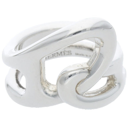 HERMES Chaine d'Ancre Punk Silver Ring Size ONE SIZE
