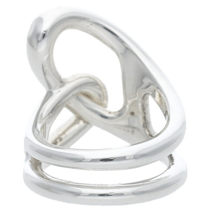 HERMES Chaine d'Ancre Punk Silver Ring Size ONE SIZE