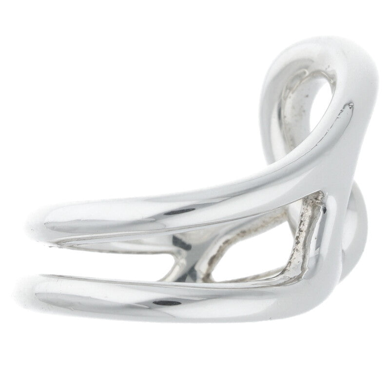 HERMES Chaine d'Ancre Punk Silver Ring Size ONE SIZE