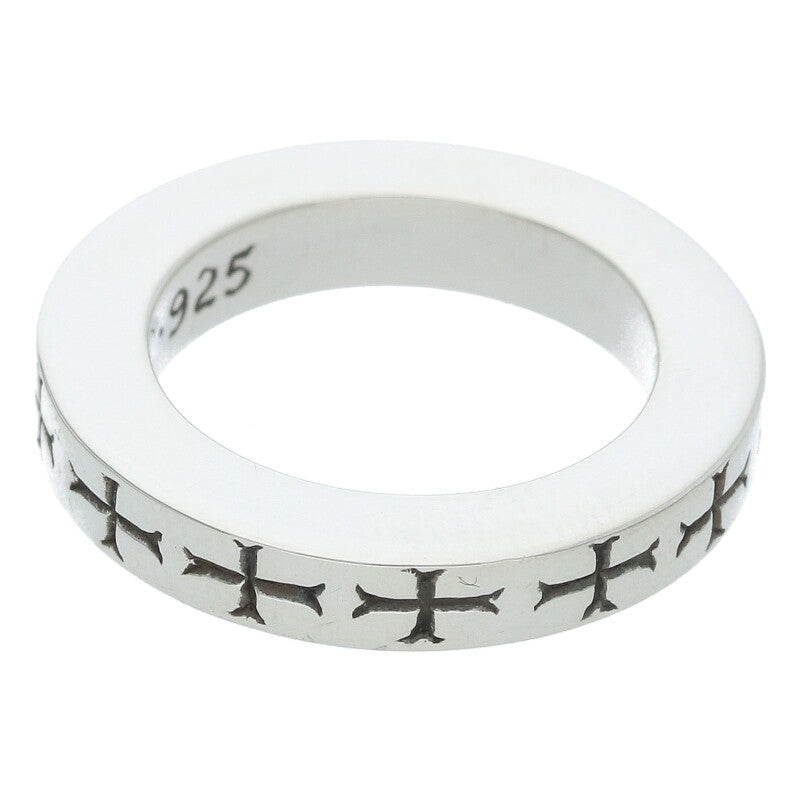 Chrome Hearts 3mm Spacer F**k You Ring Silver Size JP 4