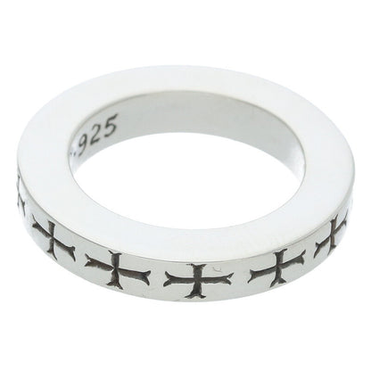 Chrome Hearts 3mm Spacer F**k You Ring Silver Size JP 4
