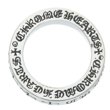 Chrome Hearts 3mm Spacer F**k You Ring Silver Size JP 4