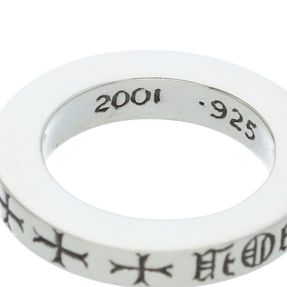 Chrome Hearts 3mm Spacer F**k You Ring Silver Size JP 4