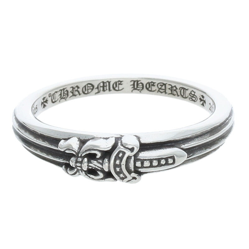 Chrome Hearts BABY CLSC Dagger 925 Silver Ring Size US 11