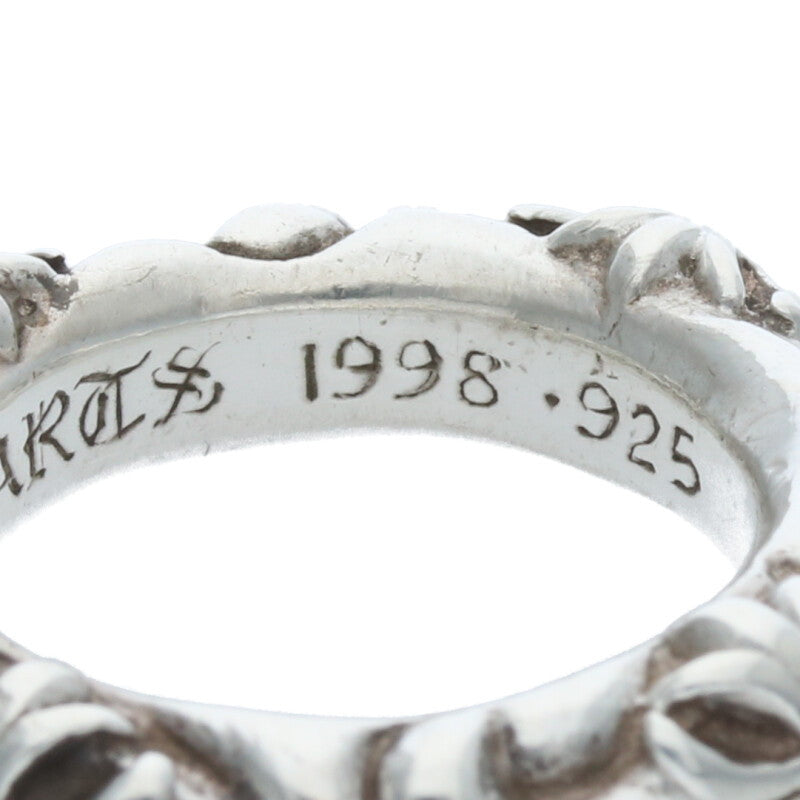 Chrome Hearts SBT BAND 925 Silver Ring Size ONE SIZE