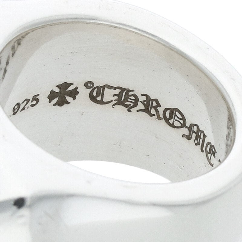 Chrome Hearts BIG PJ Angel Silver Ring Size US 6
