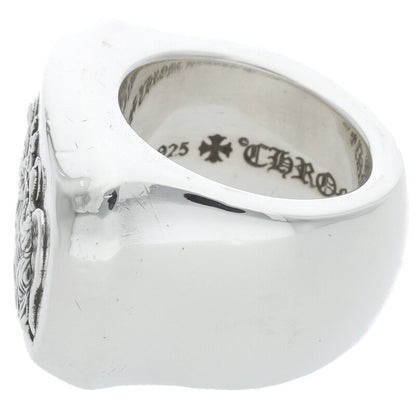 Chrome Hearts BIG PJ Angel Silver Ring Size US 6