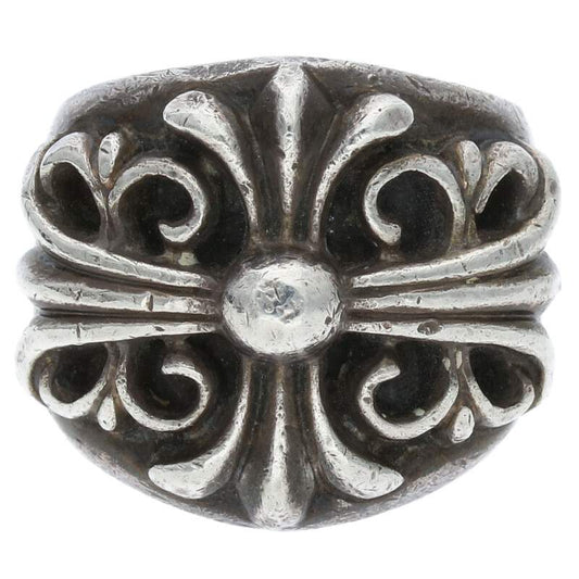 Chrome Hearts Keeper Sterling Silver Ring Size ONE SIZE