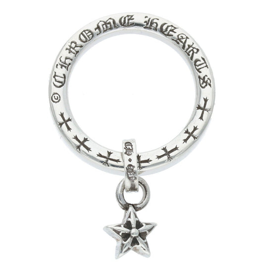 Chrome Hearts NTFL w Star Motif Silver Ring Size ONE SIZE