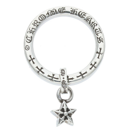Chrome Hearts NTFL w Star Motif Silver Ring Size US 5