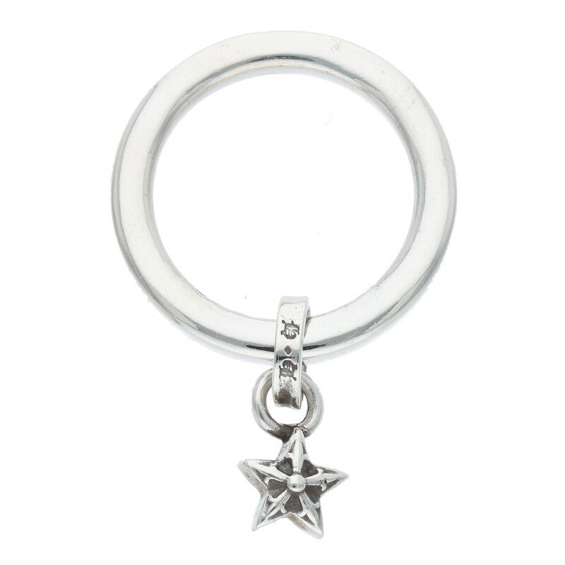 Chrome Hearts NTFL w Star Motif Silver Ring Size US 5