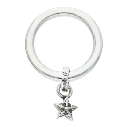 Chrome Hearts NTFL w Star Motif Silver Ring Size US 5
