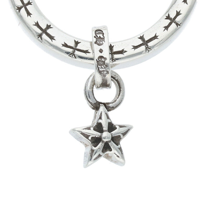 Chrome Hearts NTFL w Star Motif Silver Ring Size US 5