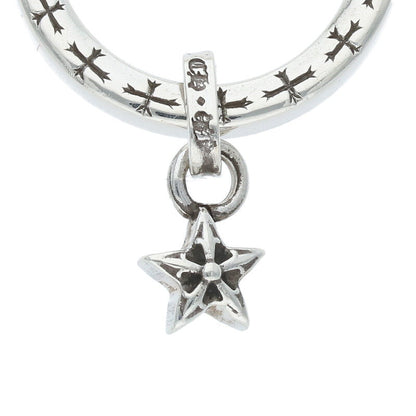 Chrome Hearts NTFL w Star Motif Silver Ring Size US 5