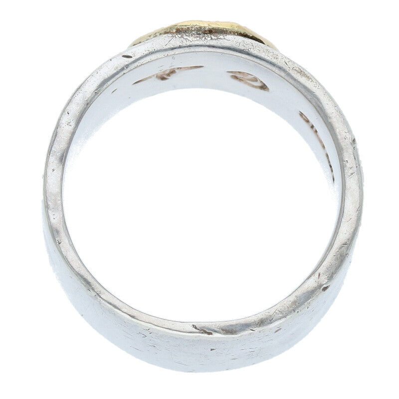 TADY & KING Flat Ring GP Longhorn K18 Silver Size ONE SIZE