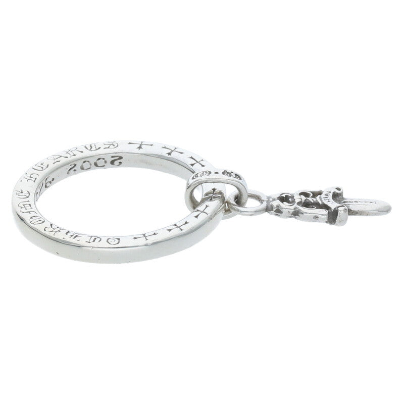Chrome Hearts NTFL w Dagger Motif Silver Ring Size US 8