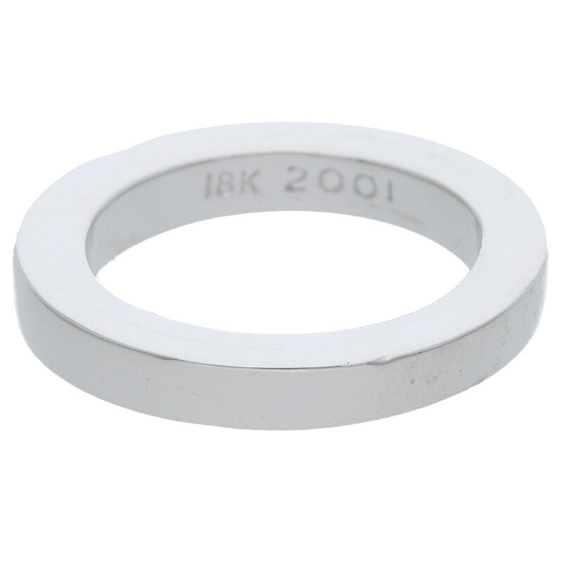 Chrome Hearts 18K 3mm Spacer Plain White Gold Size ONE SIZE