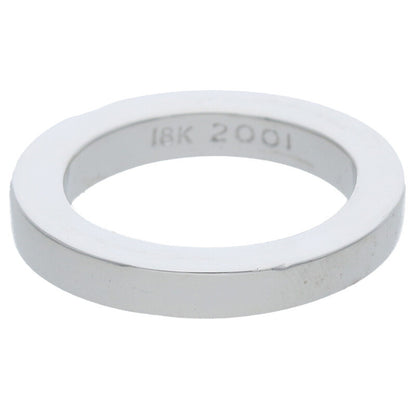Chrome Hearts 18K 3mm Spacer Plain White Gold Size ONE SIZE