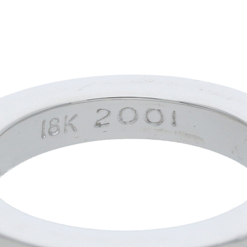 Chrome Hearts 18K 3mm Spacer Plain White Gold Size ONE SIZE