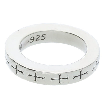 Chrome Hearts 3mm Spacer F**k You Ring Silver Size JP 4
