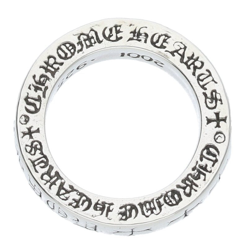 Chrome Hearts 3mm Spacer F**k You Ring Silver Size JP 4