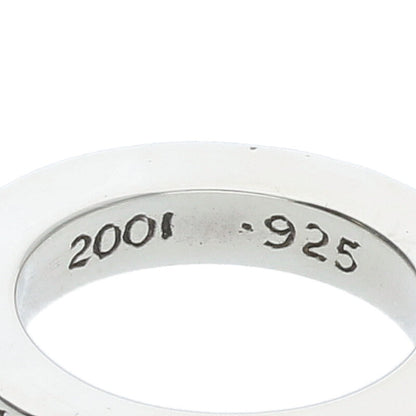 Chrome Hearts 3mm Spacer F**k You Ring Silver Size JP 4