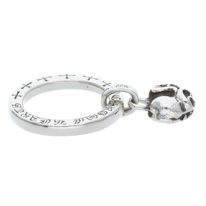 Chrome Hearts NTFL w Heart Motif Silver Ring Size ONE SIZE