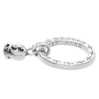 Chrome Hearts NTFL w Heart Motif Silver Ring Size ONE SIZE