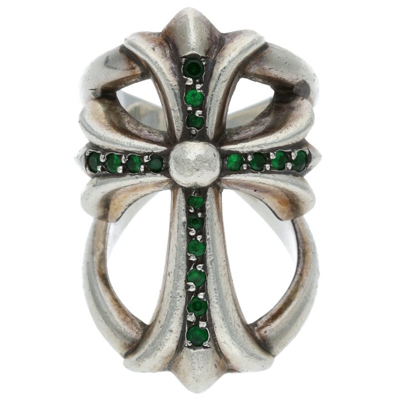 Chrome Hearts INFINITY CH CRS PAVE Emerald Size ONE SIZE