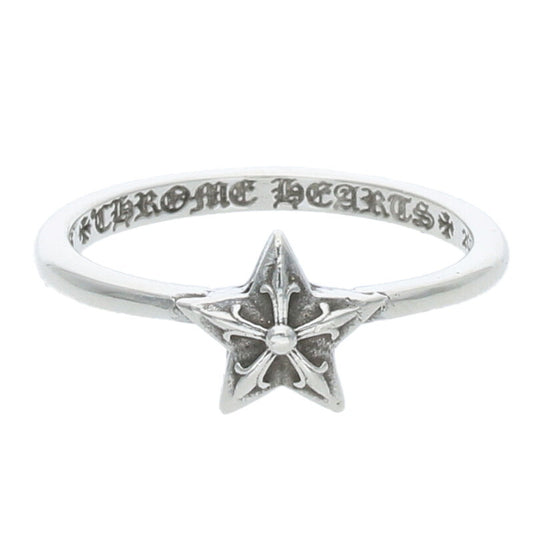 Chrome Hearts BUBBLGM STAR Silver Ring Size ONE SIZE