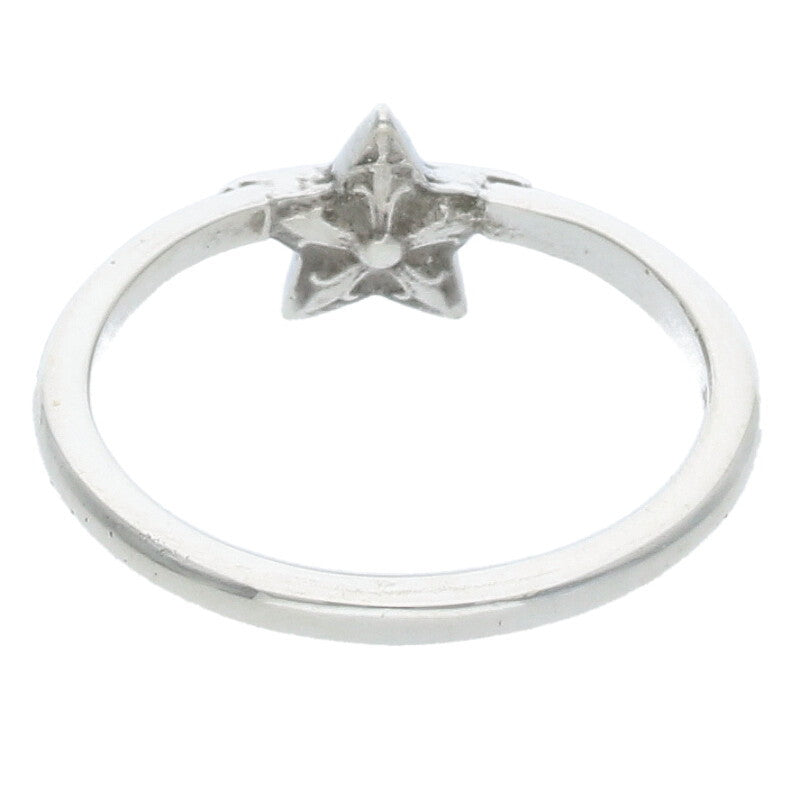 Chrome Hearts BUBBLGM STAR Silver Ring Size US 4.5