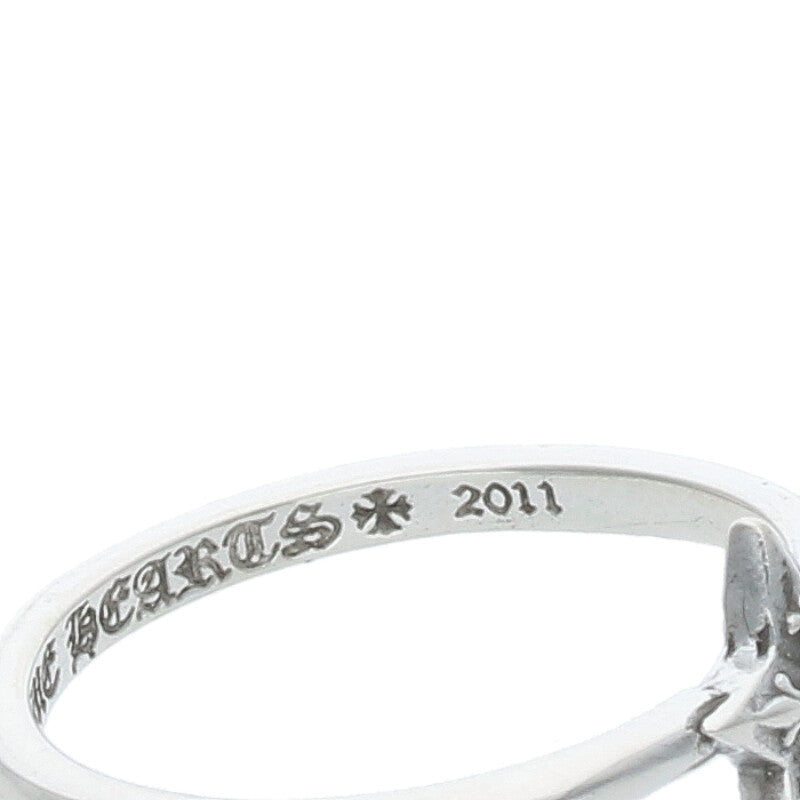 Chrome Hearts BUBBLGM STAR Silver Ring Size US 4.5
