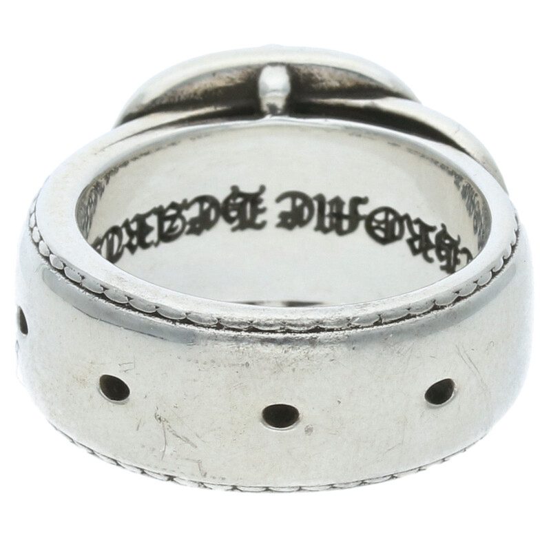 Chrome Hearts BELTED GUNSLINGER LG Silver Ring Size US 9