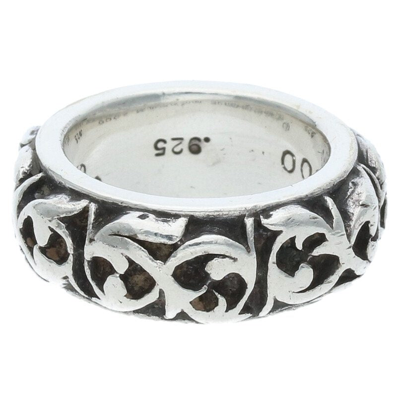 Chrome Hearts ETRNITY VINE BAND Silver Ring Size US 4