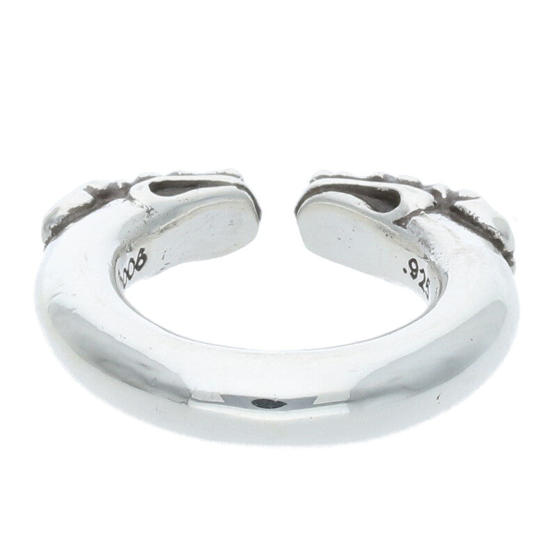 Chrome Hearts DOUBLE DOG RING Size US 4