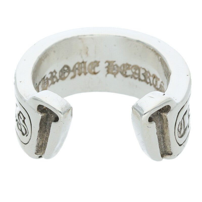 Chrome Hearts LG SCROLL LABEL Silver Ring Size ONE SIZE