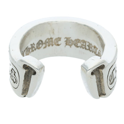 Chrome Hearts LG SCROLL LABEL Silver Ring Size ONE SIZE
