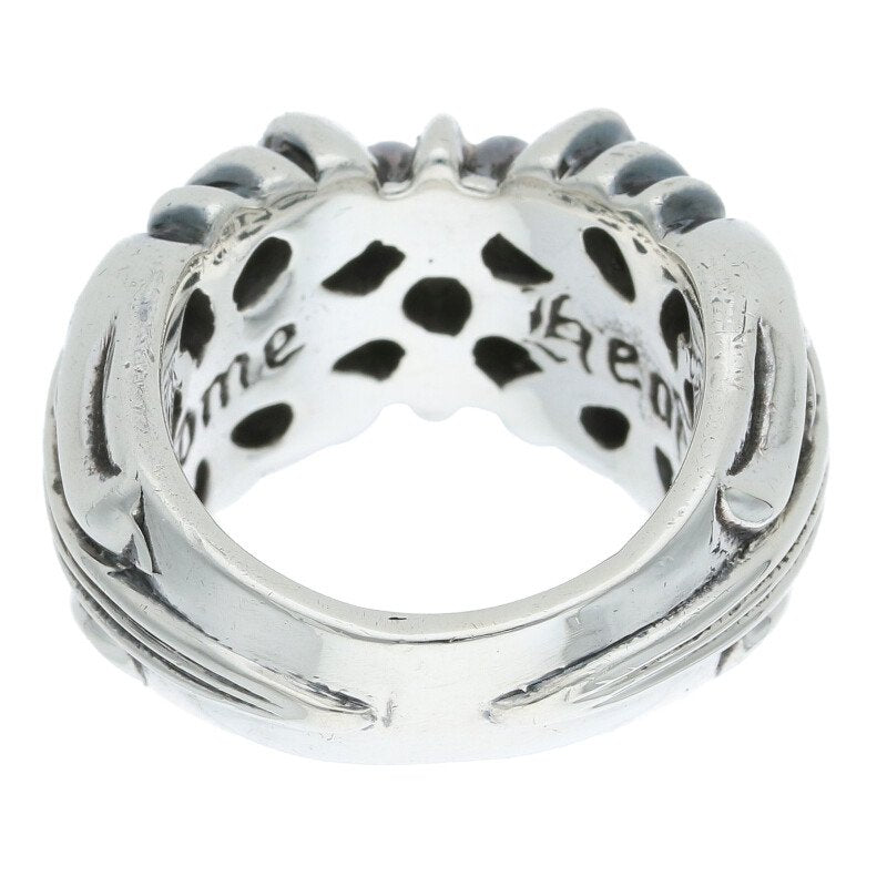 Chrome Hearts K&T Silver Ring Size US 5
