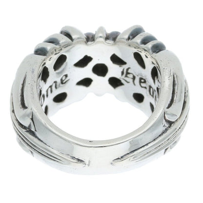 Chrome Hearts K&T Silver Ring Size US 5