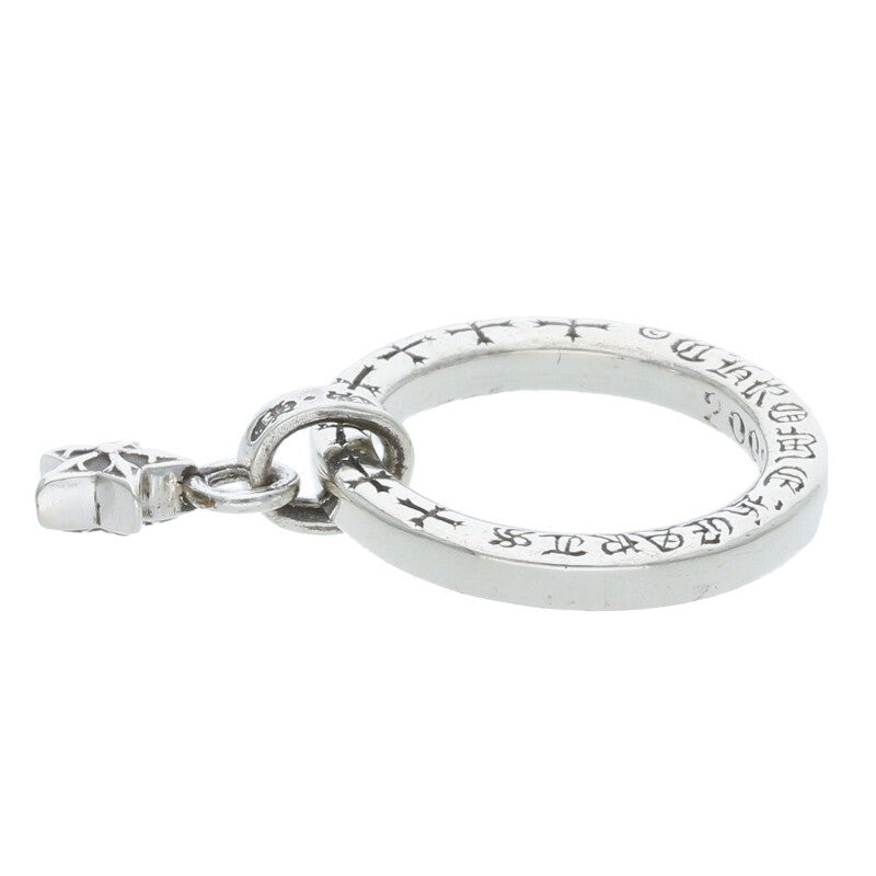 Chrome Hearts NTFL w Star Motif Silver Ring Size US 4.5