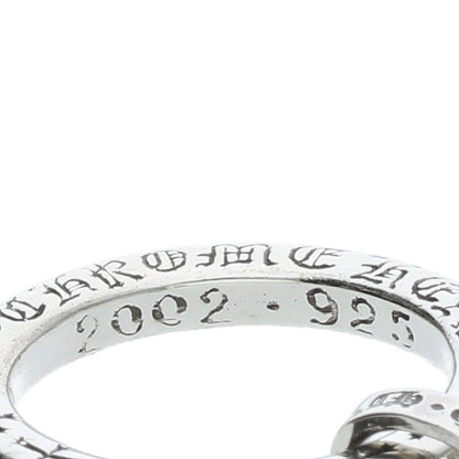 Chrome Hearts NTFL w Star Motif Silver Ring Size US 4.5