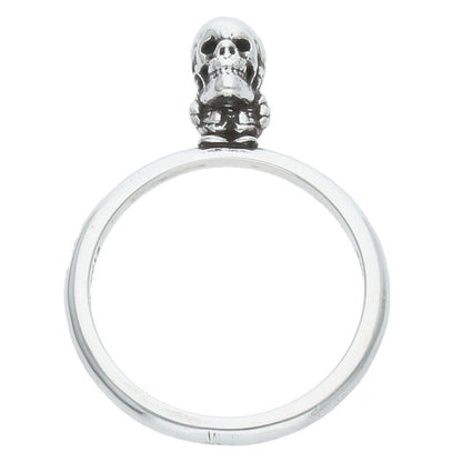 Chrome Hearts BUBBLGM FOTI Delfino Silver Ring Size JP 9