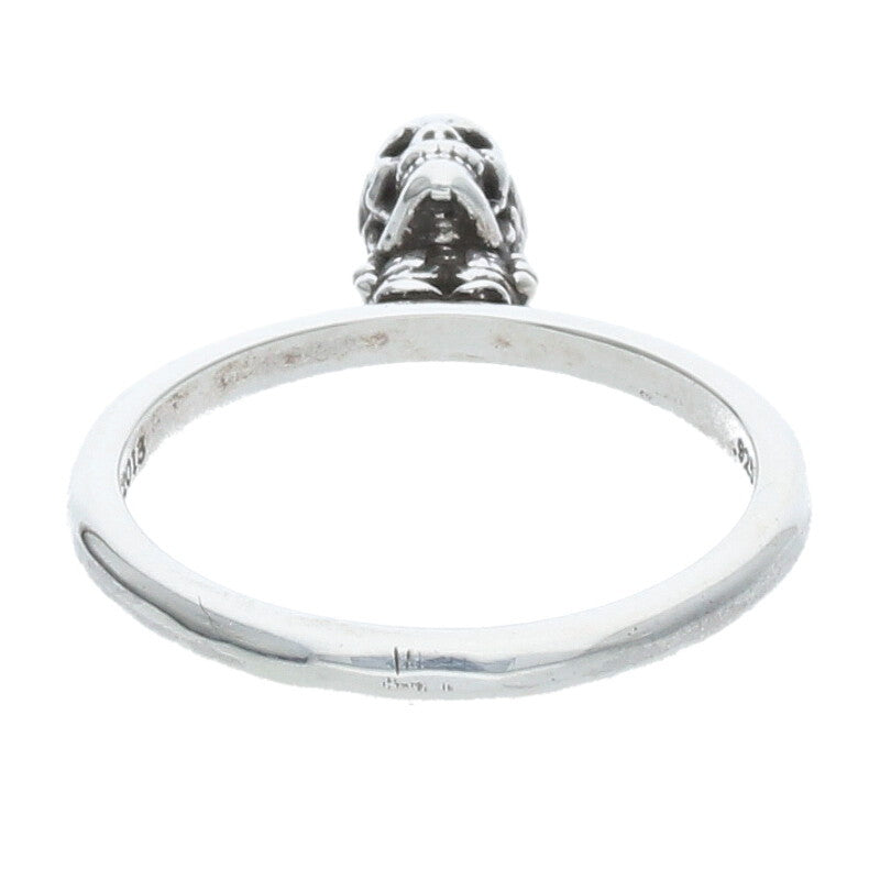 Chrome Hearts BUBBLGM FOTI Delfino Silver Ring Size JP 9
