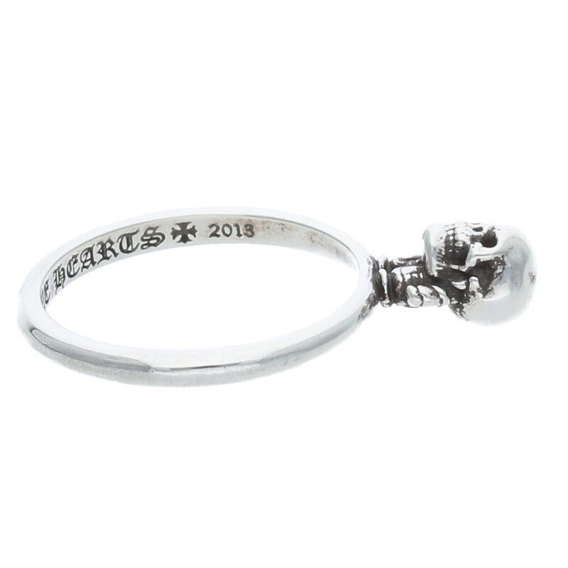 Chrome Hearts BUBBLGM FOTI Delfino Silver Ring Size JP 9