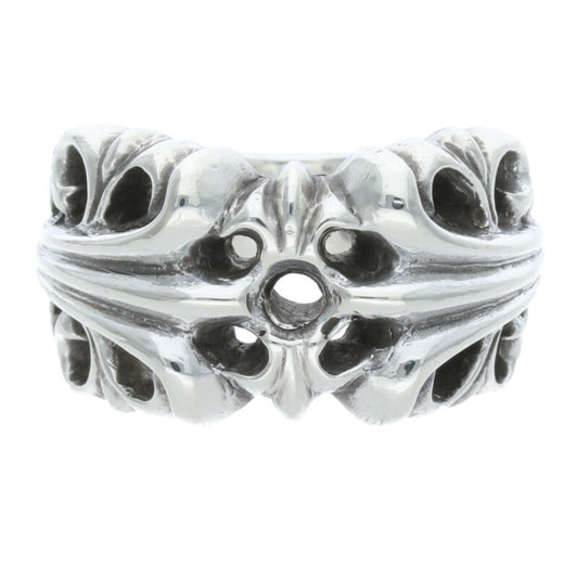 Chrome Hearts K&T Silver Ring Size ONE SIZE