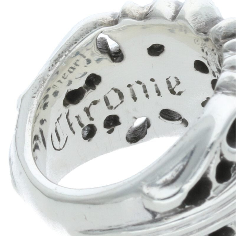 Chrome Hearts K&T Silver Ring Size ONE SIZE