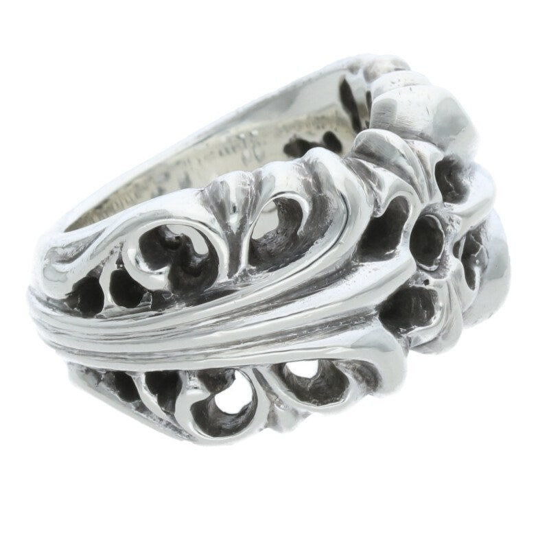 Chrome Hearts K&T Silver Ring Size ONE SIZE