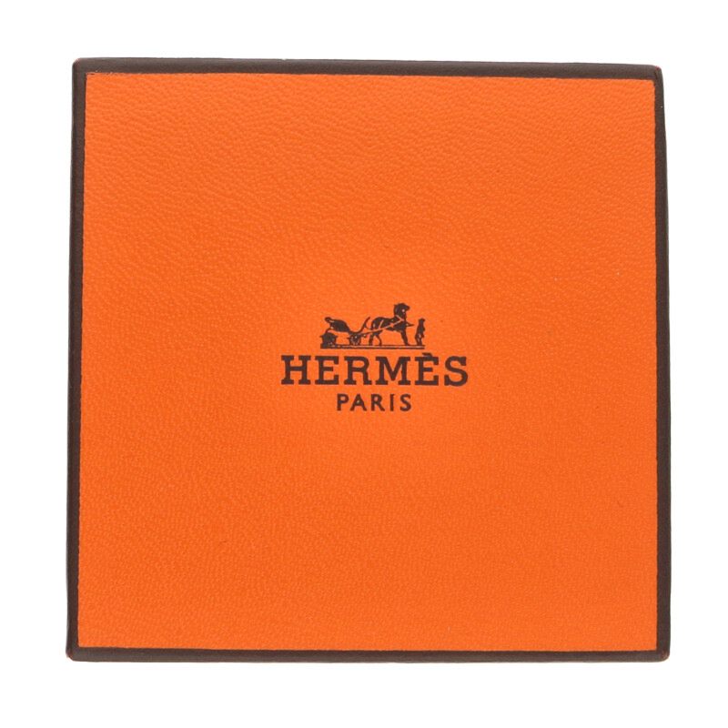 HERMES Echappée Sterling Silver Ring Size ONE SIZE