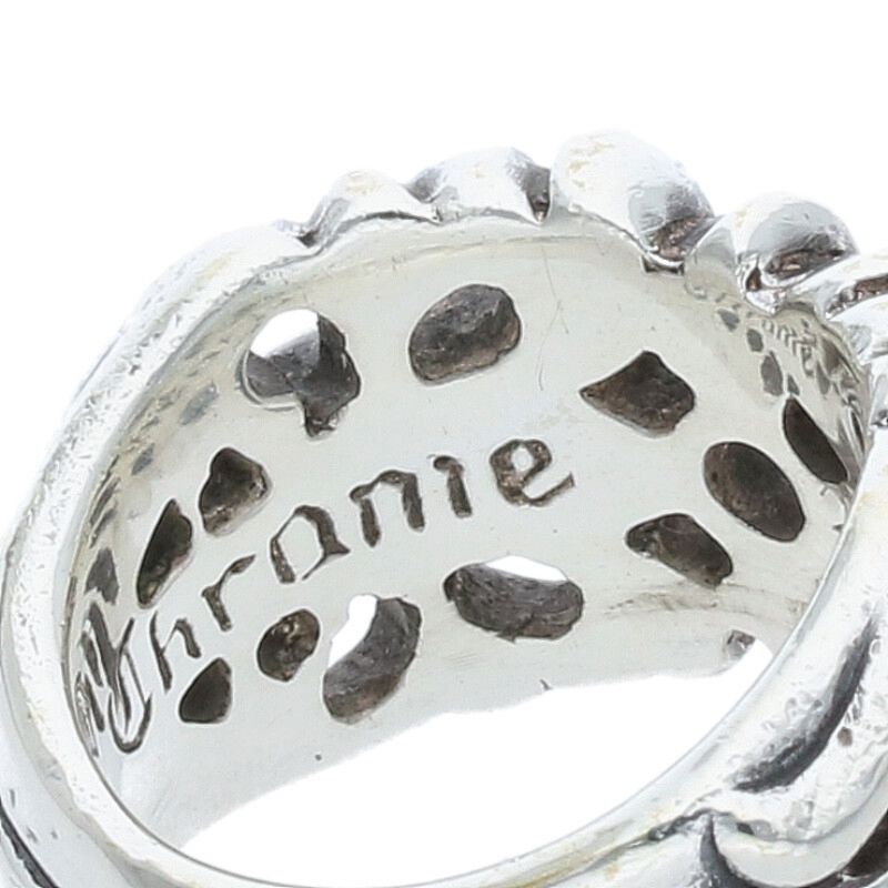 Chrome Hearts K&T Silver Ring Size ONE SIZE