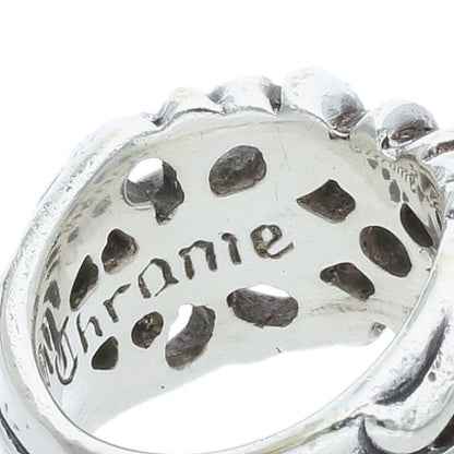 Chrome Hearts K&T Silver Ring Size ONE SIZE